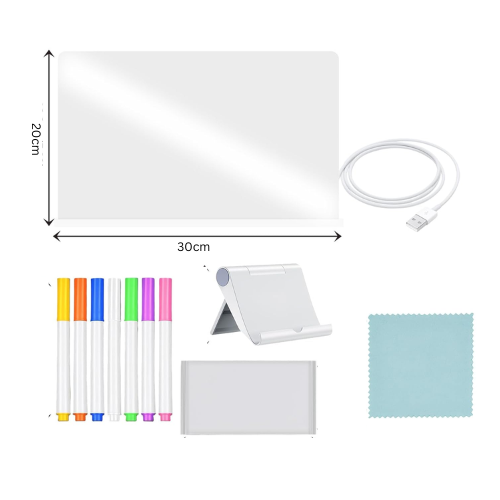 ColorGlow™ – Kreatives Lichtbrett mit Leuchteffekt